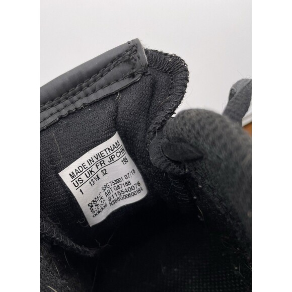 Adidas Baseball Cleats Youth Size 1 Black Change Up MD 2 K Color Inserts - Picture 9 of 9